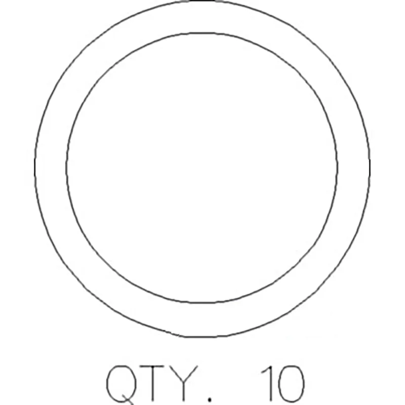 Handmade T57247 O Ring Replacement Fits John Deere Tractors 118N 32240 440-481 440-975