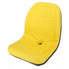 Bucket Seat Vinyl Yellow fits John Deere 2520 3120 4300 4320 4520 4478301 LVA14067 MG861683 MG9601473 fits Case fits Caterpillar fits Case IH Hassle-Free Returns