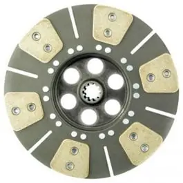 Clutch Disc - 6 Pad fits Massey Ferguson TO35 35 50 65 135 150 165 175 180 230 235 245 255 265 2200 3165 20 30 30B 40 40B 202 203 2135 3165 184542M91 Best Seller