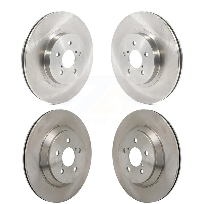 Front Rear Disc Brake Rotor Kit For 2021-2023 Subaru Crosstrek With Electric Parking K8-102556 Trusted Brand