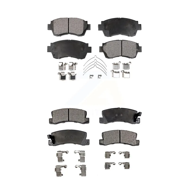 Holiday Sale Front Rear Ceramic Brake Pads Kit For Toyota Camry Celica Lexus ES300 KTC-100330