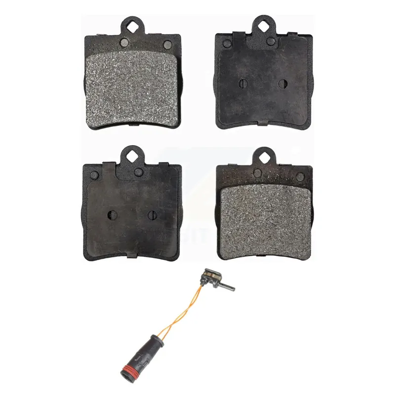 Rear Semi-Metallic Disc Brake Pads And Wear Sensors Kit For Mercedes-Benz C230 C240 KPW-101054 Seasonal Sale